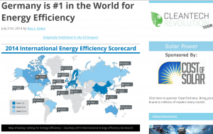 Germany World for Energy Efficiency