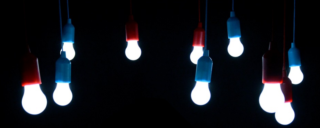 Foco, LED, iluminación, Eficiencia