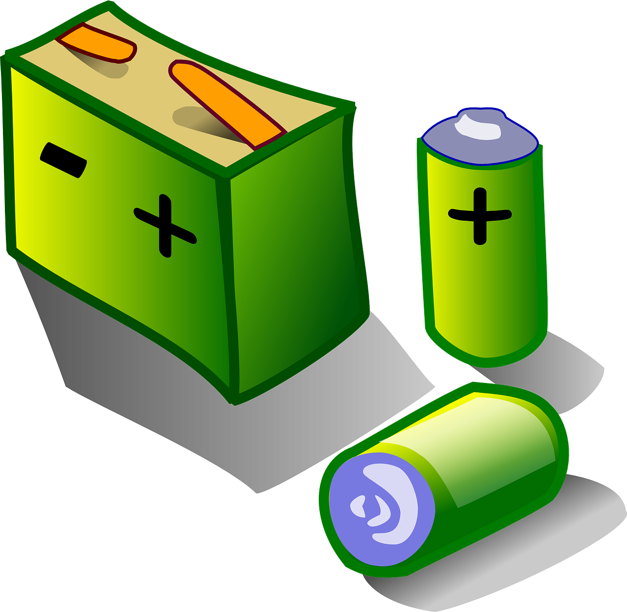 Detalle 10+ imagen dibujos de pilas y baterias