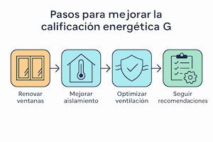 pasos mejorar eficiencia energética