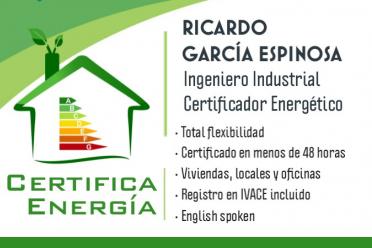 Ricardo García Espinosa - Certificador Energético