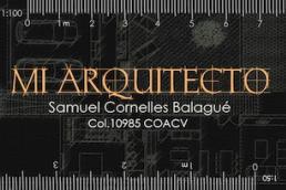 MI ARQUITECTO - Samuel Cornelles
