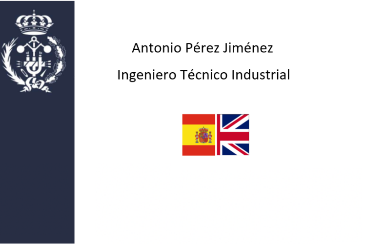 ANTONIO PEREZ JIMENEZ Certificador Energético