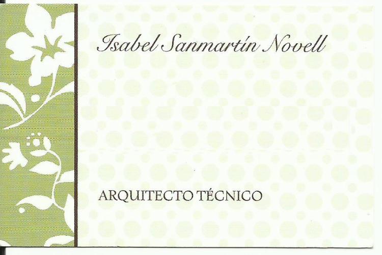 ISABEL SANMARTIN NOVELL